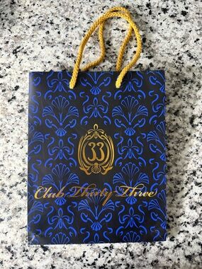 Club 33 Decorative Gift Bag exclusive
